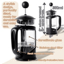 Nozzy French Press Coffee & Tea Maker 350ML-3