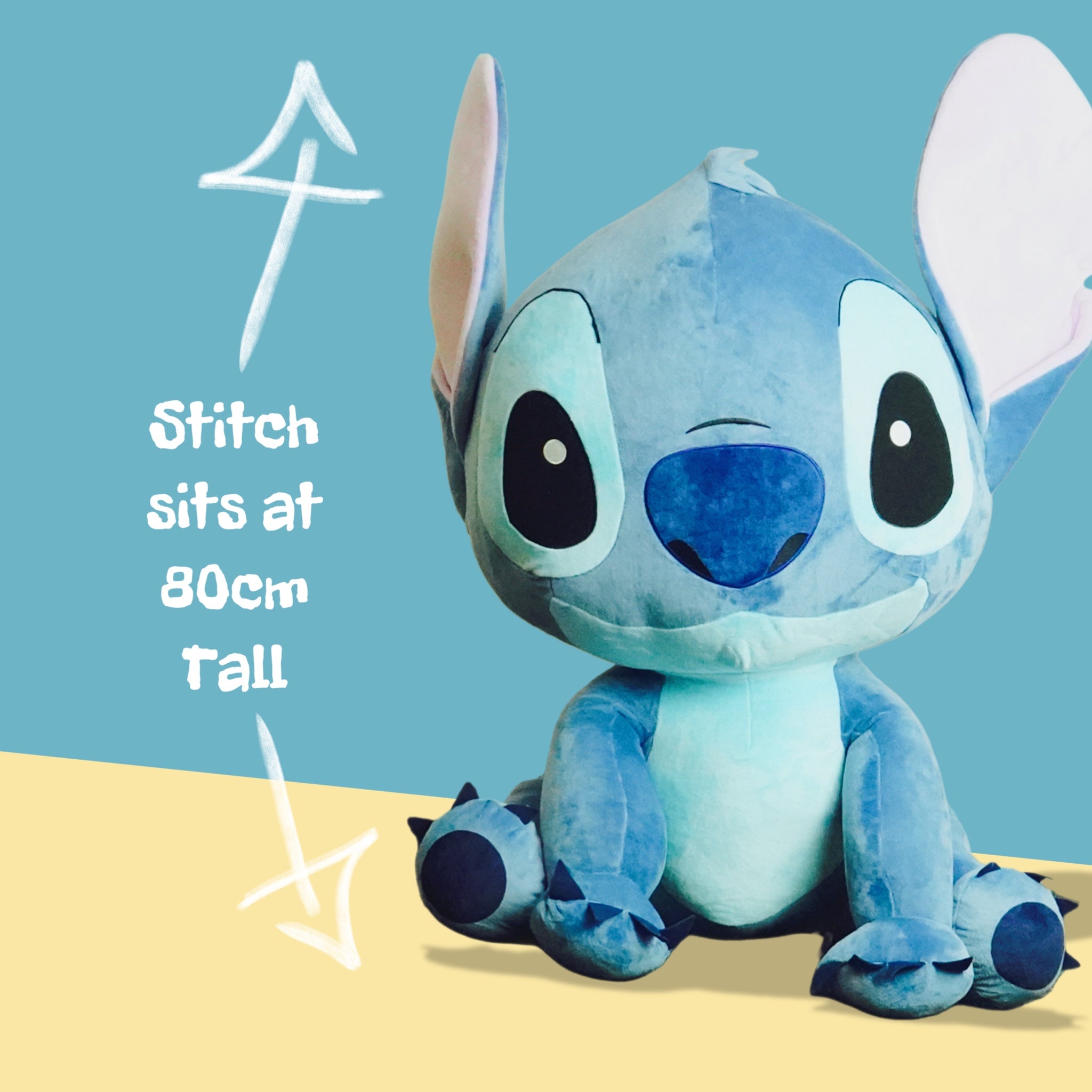 Official Extra Large Giant Stitch Plush Toy Teddy 80cm