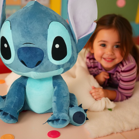 Giant 80cm Disney's Stitch Plush Toy - Extra Soft & Cuddly