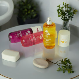 Brazilian Sol fragrance body mist - Jasmine & pink dragonfruit, caramel & pistachio, amber plum & vanilla 3x150ML - 0