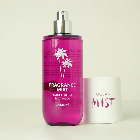 Brazilian Sol fragrance body mist - Jasmine & pink dragonfruit, caramel & pistachio, amber plum & vanilla 3x150ML