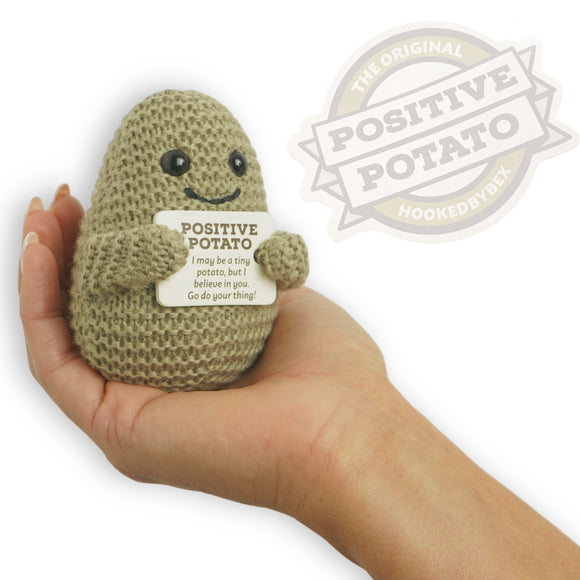 Positive Potato Official Emotional Support Gifts - Original Hooked by Bex (Boxed Style)