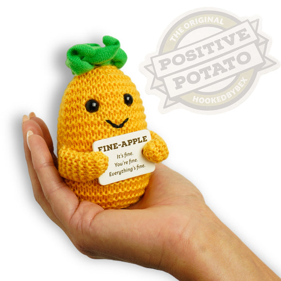 Positive Potato Official Emotional Support Gifts - Original Hooked by Bex (Boxed Style)