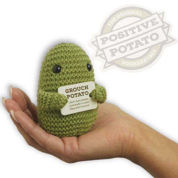 Positive Potato Official Emotional Support Gifts - Original Hooked by Bex (Boxed Style)