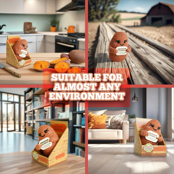 Positive Potato Official Emotional Support Gifts - Original Hooked by Bex (Boxed Style)