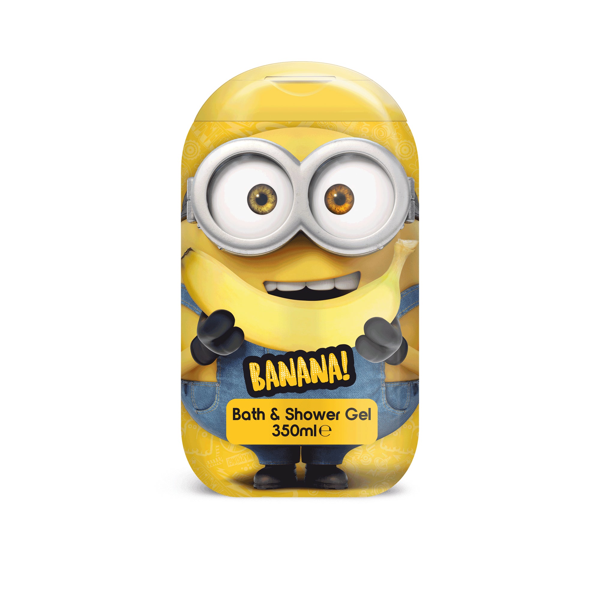 MINIONS SHAPED BATH & SHOWER GEL - TWO EYE (BANANA SMILE)