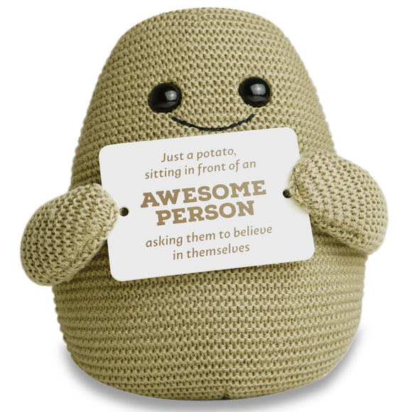 BIG DAVE Positive Potato Official Emotional Support Gifts - Original Hooked by Bex