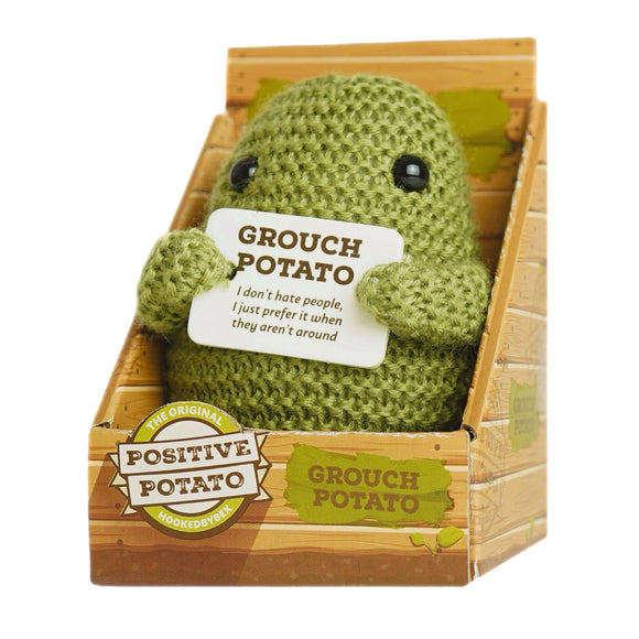 Positive Potato Official Emotional Support Gifts - Original Hooked by Bex (Boxed Style)