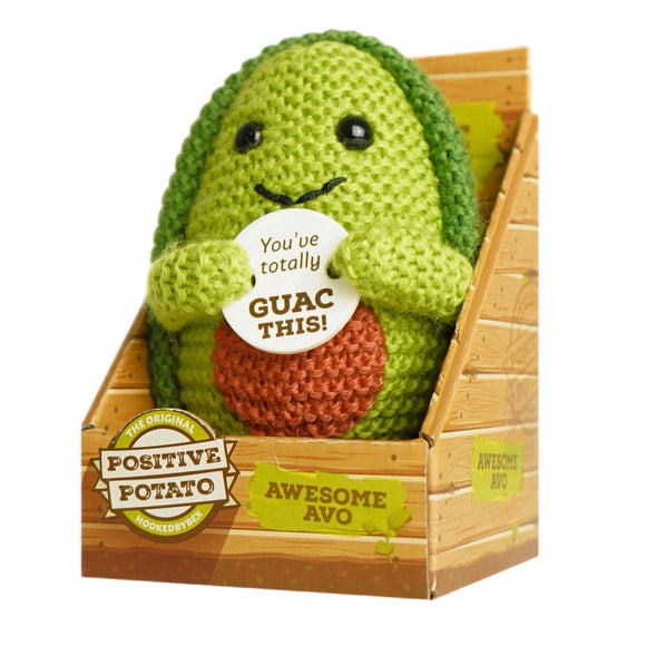 Positive Potato Official Emotional Support Gifts - Original Hooked by Bex (Boxed Style)