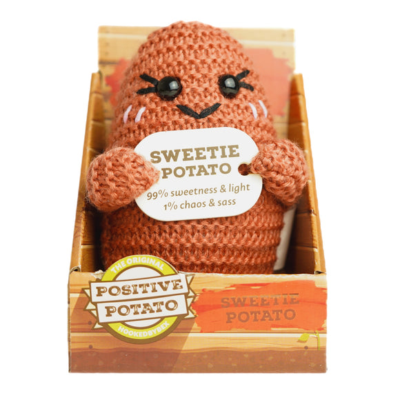 Positive Potato Official Emotional Support Gifts - Original Hooked by Bex (Boxed Style)
