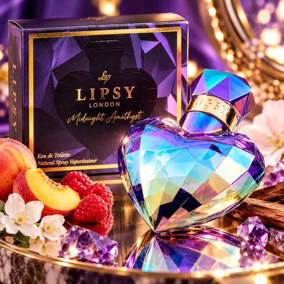 Lipsy Midnight Amethyst Eau de Toilette Spray 30ml – Women's Fruity Floral Perfume