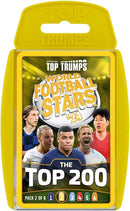 Top Trumps World Football Stars Top 200 Card Games Packs 1- 5-5