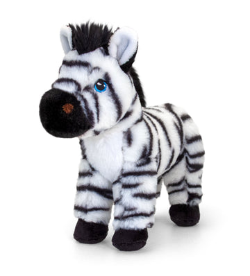 Keeleco Zebra 20cm plush soft toy by Keel Toys,