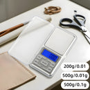 Digital Pocket Precision Scales 0.1 gram to 1000 grams - Batteries Included-4