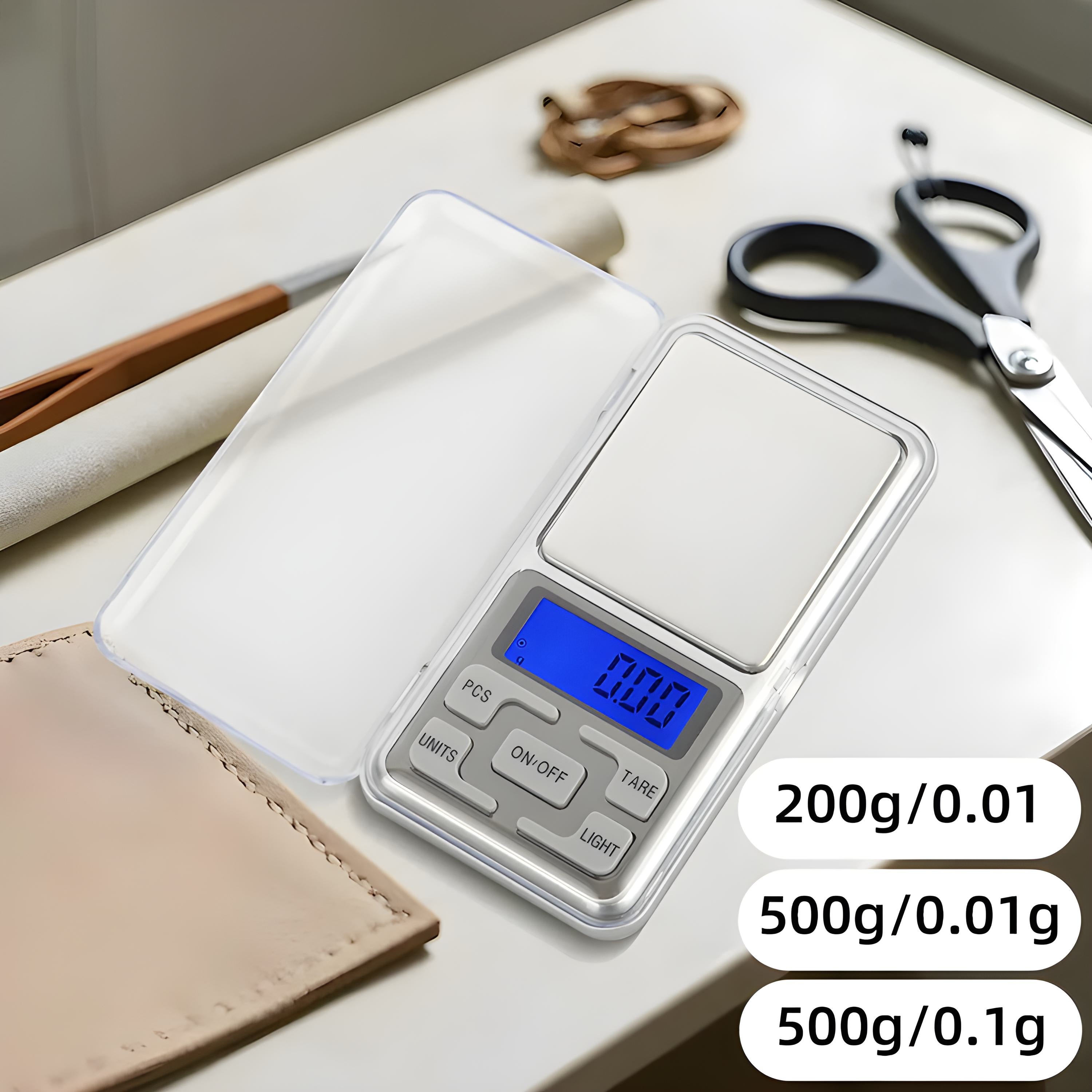 Digital Pocket Precision Scales 500 x 0.01g - Batteries Included