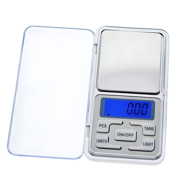 Digital Pocket Precision Scales 0.1 gram to 1000 grams - Batteries Included