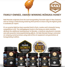 NAKI Manuka Honey Harvested, Tested. Traceable. Certified 100% New Zealand Honey | International Gold Award Winner UMF 15+ | MGO 510 | 250 grams-12