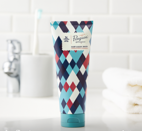 Original Penguin Gift Set: Hair & Body Wash 100ml, Conditioner 100ml, Matte Hair Clay & Comb