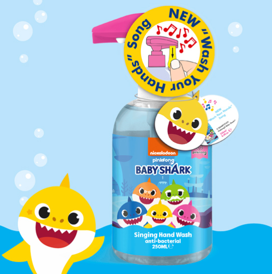 Baby Shark Singing Hand Soap Hand Wash 250ml