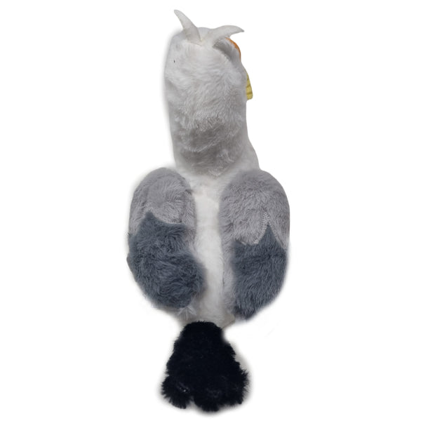 Seagull Plush Toy 24cm with Chip in Mouth Bird Soft Toy