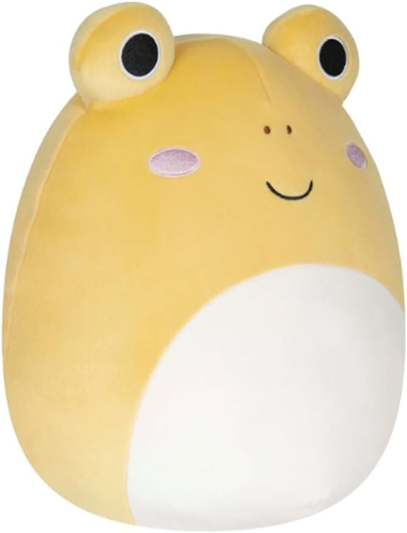 Squishmallows 12” Leigh Yellow Toad Plush | Ultra Soft Frog Stuffed Toy | Cute Squishy Cushion Gift for Kids & Collectors