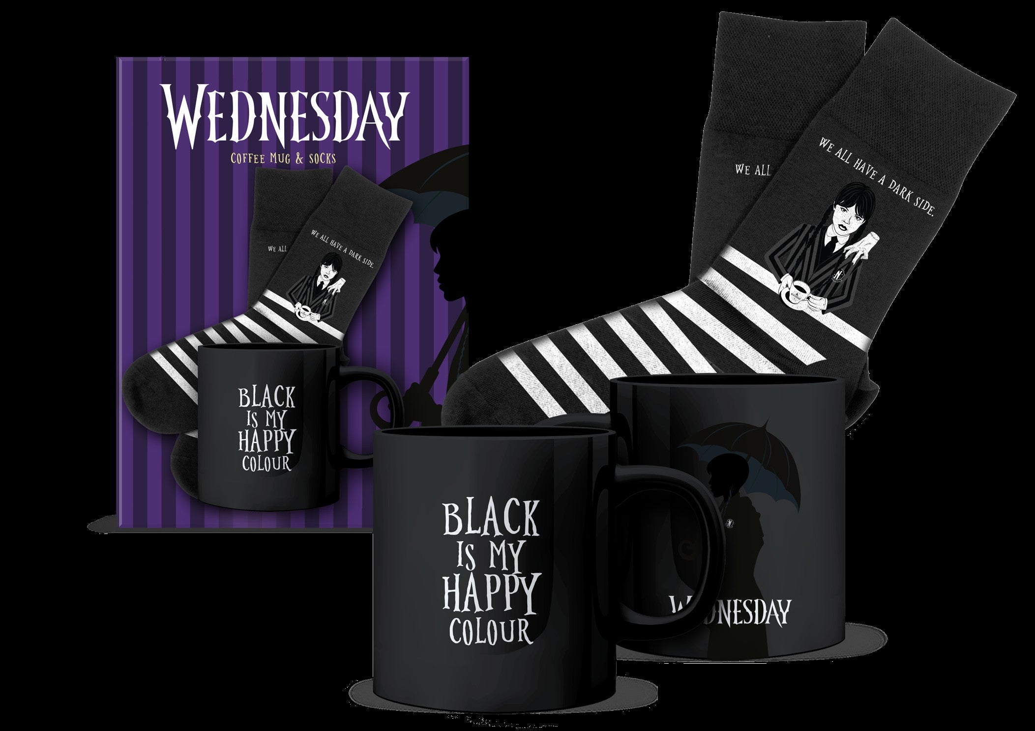 Wednesday Mug & Socks Gift Set