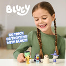 Bluey Halloween Figures Pack of 4, Robust Articulated Character Toys with Bingo, Chloe, and Lucky Figurines, Small Action Figures for Kids Ages 3+-7