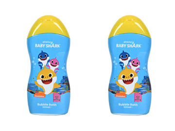 Baby Shark Bubble Bath – Gentle Foamy Bath Wash for Kids 2 x 300ml Set - 0