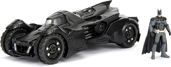 Jada 98037 1/24 Arkham Knight Batmobile Including Batman Figure (Black)