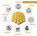 Pure Beeswax Tea Light Candles Pack of 24-2