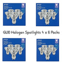 GU10 Dimmable 50W x 24 TCP Halogen Spotlight Bulbs-1