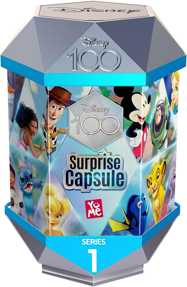 Disney 100 Surprise Capsule (One Supplied, 14 Iconic Characters To Collect)