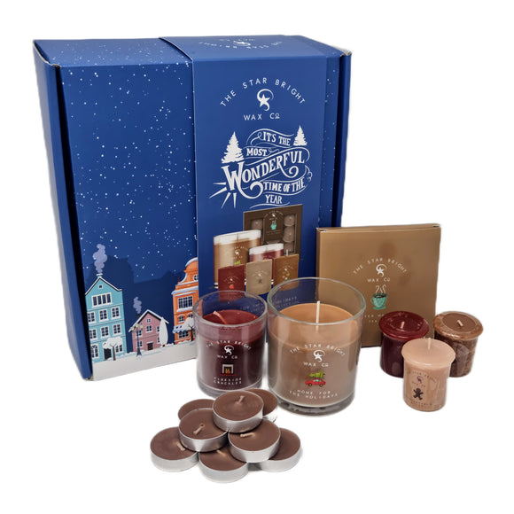 Christmas Candles Gift Selection Star Bright Wax Co