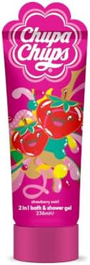 Valentines Chupa Chups Strawberry Swirl Beauty Set Face Mask Bath Gel Body Spray-3