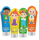 CoComelon Fun Character Bubble Bath Set 4 x 75ml – Kids Bath Gift Set-4