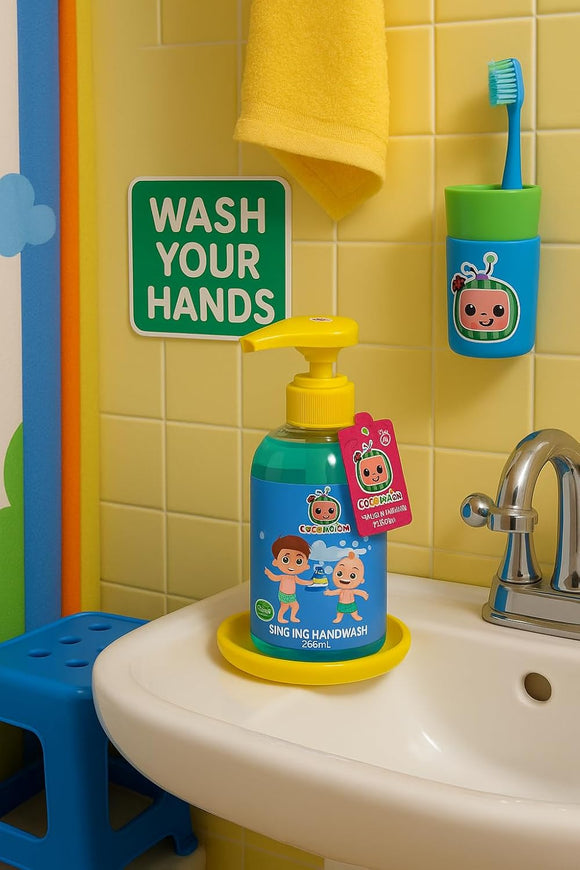 CoComelon Singing Hand Wash 250ml Kids Musical Soap Wash Your Hands Song