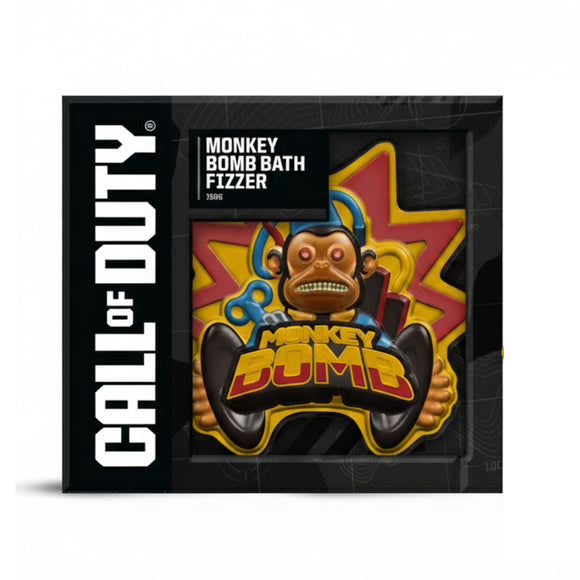 Call of Duty Monkey Bomb Bath Fizzer, 150g Novelty Bath Bomb, Gamer Gift