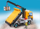 Playmobil Construction Lorry with Crane 71750 | Action Heroes Building Truck Playset | Construction Toy for Kids 4+-4