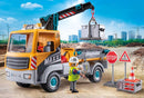 Playmobil Construction Lorry with Crane 71750 | Action Heroes Building Truck Playset | Construction Toy for Kids 4+-2
