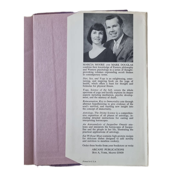 Diet Sex & Yoga - Marcia Moore & Mark Douglas- 1970