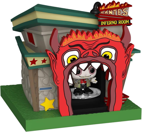 Funko Bitty POP! Town Beetlejuice Dante’s Inferno Room | Mini Vinyl Figure & Display Set | Collectible Gift