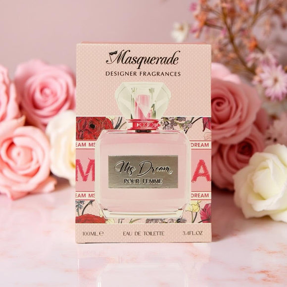Masquerade Designer Fragrances Ms Dream Pour Femme Eau de Toilette -100ml