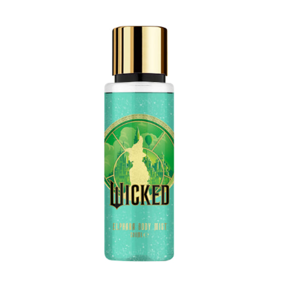Wicked Elphaba Shimmer Body Mist 200ml –  Earthy, Mysterious Perfume Mist with Shimmer, Gift for Women & Wicked Fans