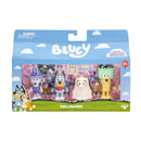Bluey Halloween Figures Pack of 4, Robust Articulated Character Toys with Bingo, Chloe, and Lucky Figurines, Small Action Figures for Kids Ages 3+-3