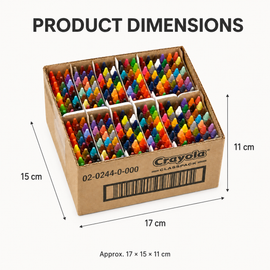 Crayola Classpack 288 Regular-Size Crayons in 72 Assorted Colours - 0