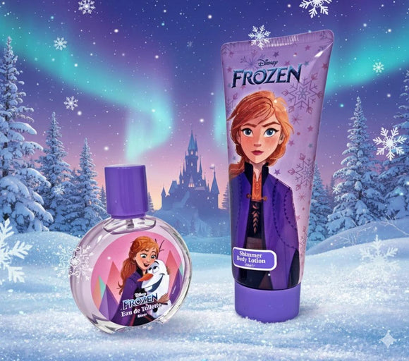 Disney Frozen ANNA 2pc Fragrance Gift Set Eau de Toilette & Shimmer Lotion