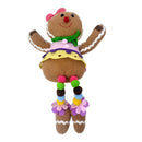 Adorable Hanging Gingerbread Couple Plush Toys – Festive Christmas Home Décor-7