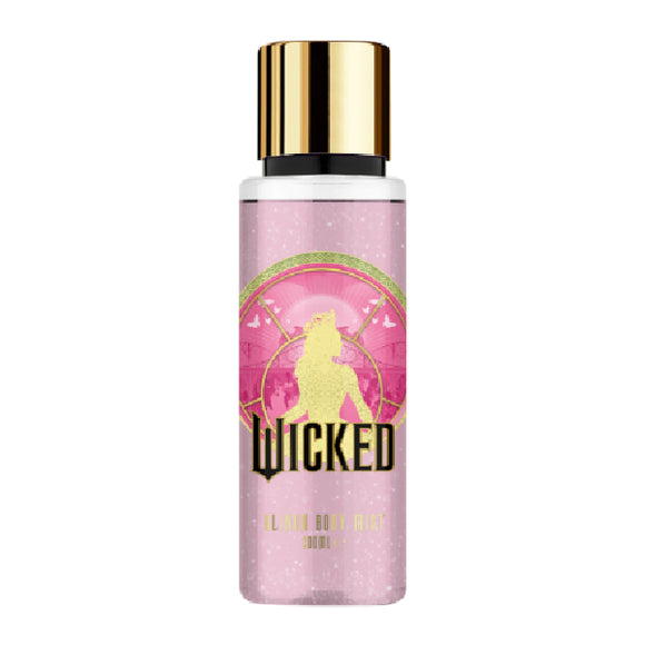 Wicked Glinda Shimmer Body Mist 200ml – Sweet Sparkling Glinda Perfume Mist, Long-Lasting Fragrance Body Splash with Shimmer, Collectible Gift for Women and Wicked Fans