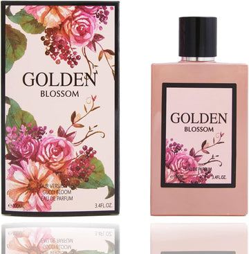 Lovali Golden Blossom Eau De Parfum 100ml – Floral Perfume for Women