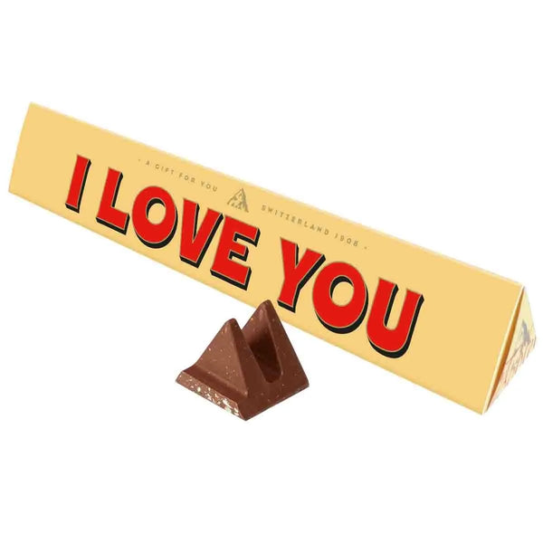 Toblerone Chocolate Bar Gift Messages for Special Occasions 100g